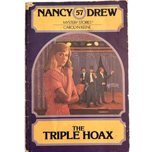 Nancy Drew Mystery Stories Vintage 1979 The Triple Hoax Book Paperback